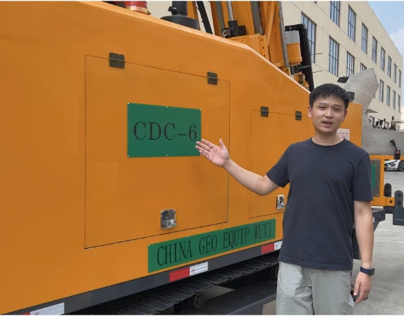 CDC 6 drilling rig nq 1650m